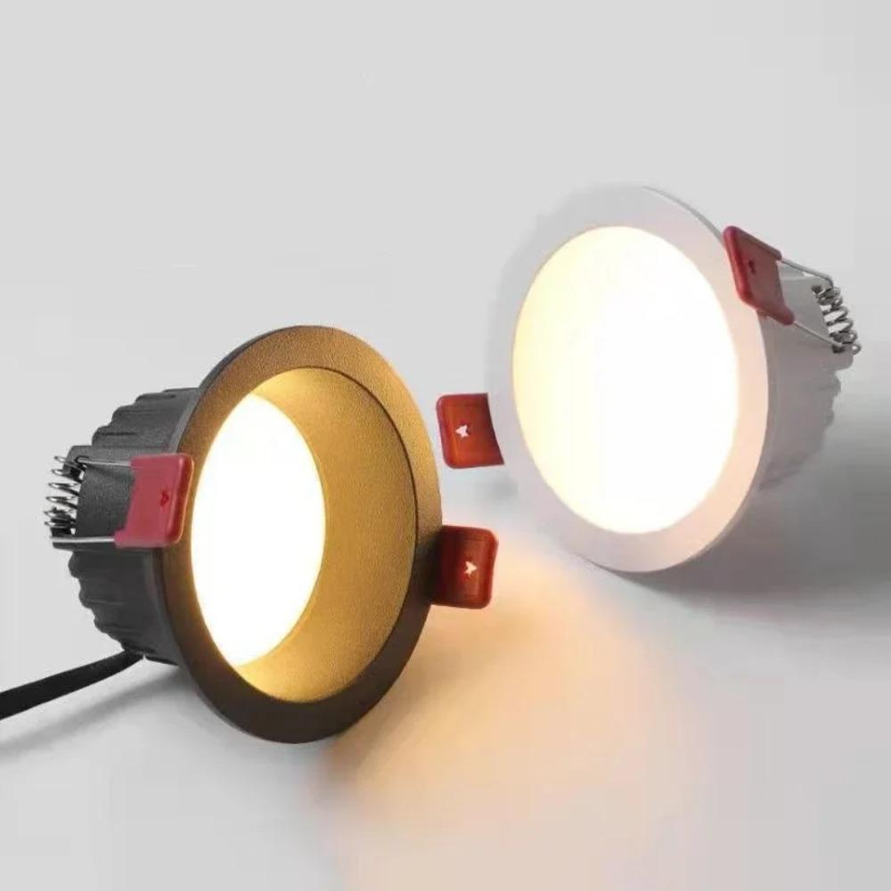 JOYINLED Dimmable LED Downlight Ceiling Lamp Anti Glare 10W LED Spot Lamp Backlight Indoor Lighting Cut-Out 75mm Home Lighting