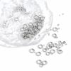 100pcs Stainless Steel Spacer Loose Beads 1.5mm 2mm 3mm 4mm 5mm 6mm 7mm Big Hole Bead for DIY Necklace Bracelet Jewelry Supplies