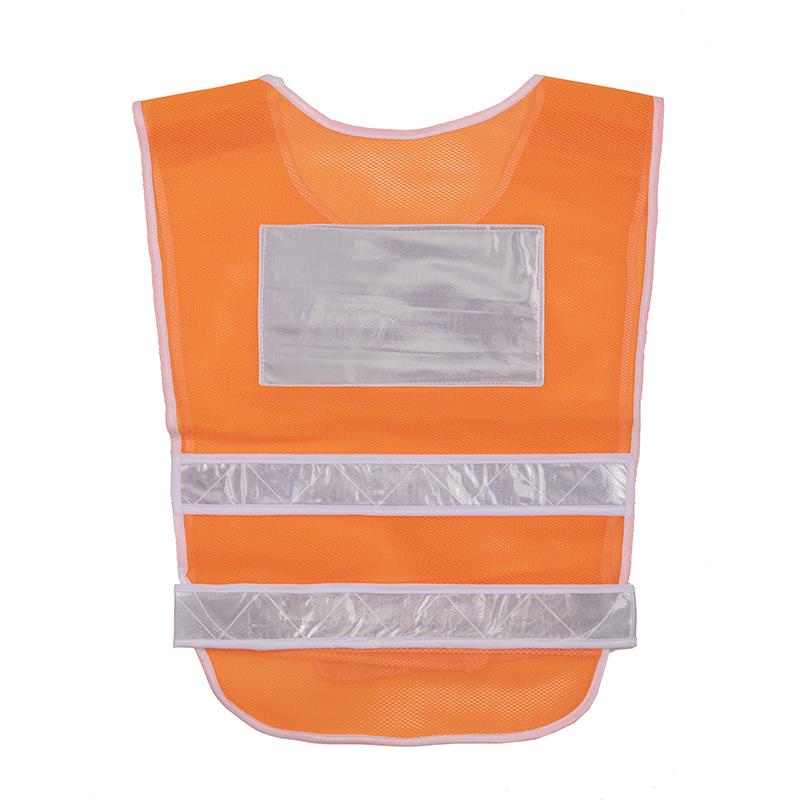 Breathable Mesh Reflective Safety Vest for Construction and Traffic Inspections