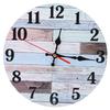 Wall Clock Industrial Style Round Silent Clock Home Decoration Commercial Retro Decorative Wall