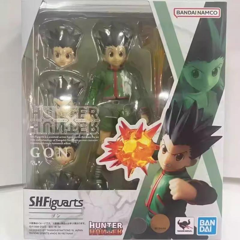 

Hunter X Hunter Фигурка Shfiguarts Гон Фрикс Киллуа Золдик Коллекционная фигурка Настольное украшение Подарок для фанатов аниме