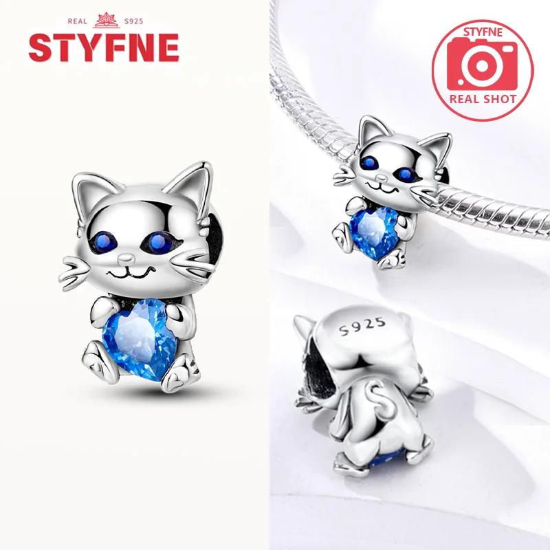 Copper Colors Animal Series Heart Beads Diy Jewelry Bear Cat Dog Beads Fit Original Bracelet Diy Fine Jewelry Gift For Women