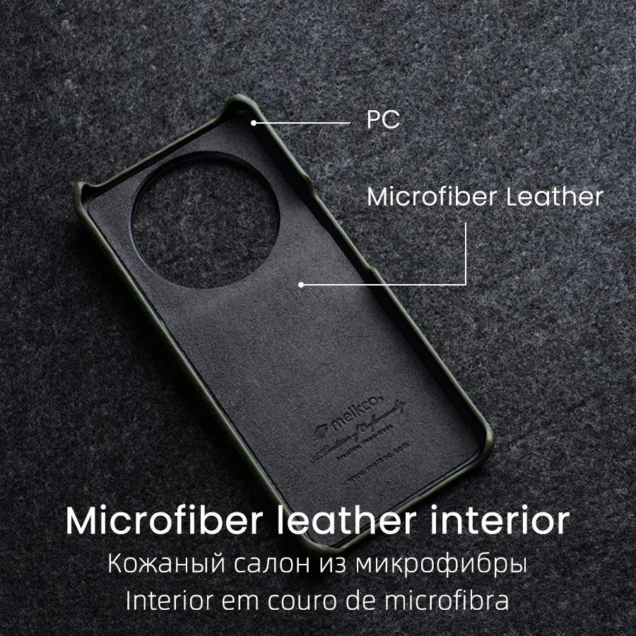 Melkco Genuine Cowhide Leather Case for Xiaomi Mi 13 Ultra 5G Mi14 15 Pro 12 12X 12S 11 10s Premium Microfiber Inside Back Cover