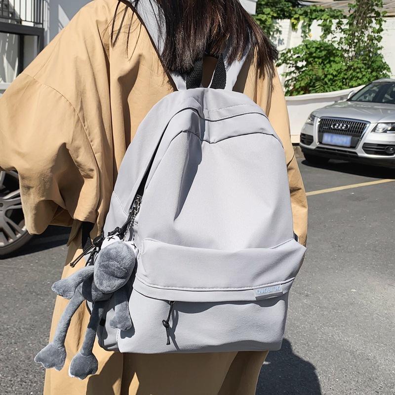 Student schoolbag female 2023ins wind campus light and simple primary school students junior high school students backpack
