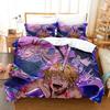 Anime Chainsaw Man Makima Bedding Set Duvet Cover Sheet Printed Bed Set Pillowcase Bed Full Queen King Size Comforter Bedroom