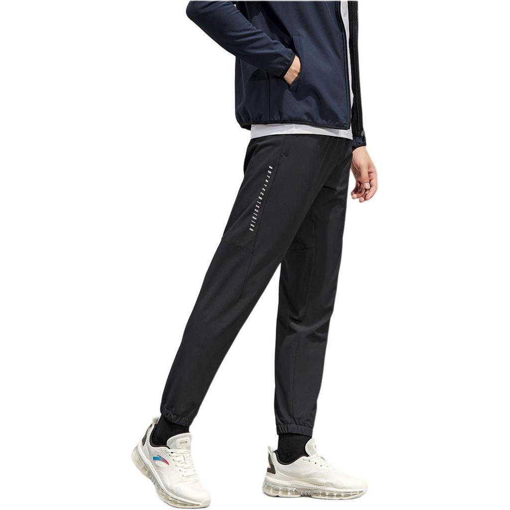 Anta Woven Sports Pants Men bottoms Black 952137501-2