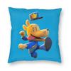 Dogman Cartoon Kids  Dog Man Pillowcase Printed Polyester Cushion Cover Decorative  Pillow Case Cover Home Square