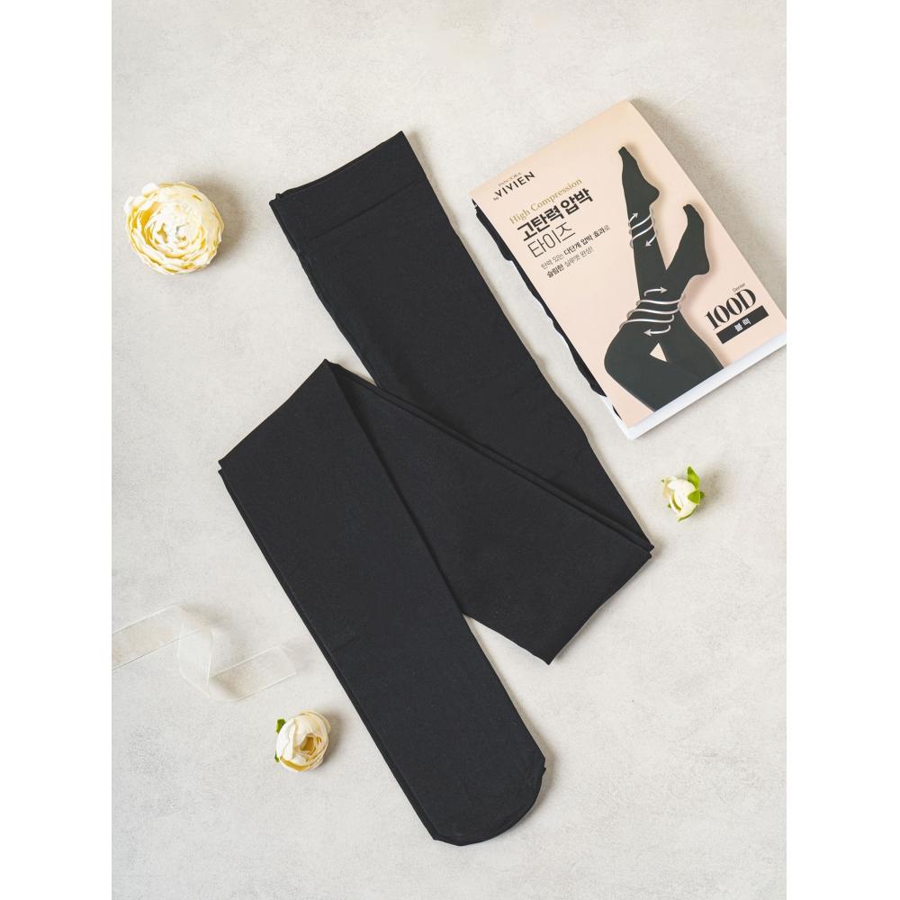 

Pandora By Vivienne High Elastic Compression Tights Black 100d