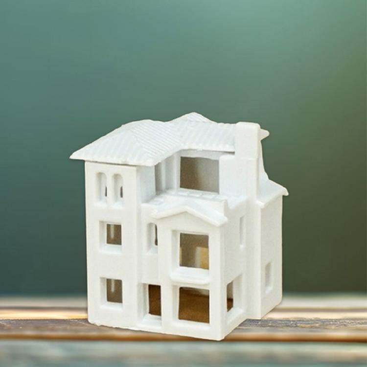 Scara N 1:500 de Vile Model Outland Casă Modernă Scenă Masă de Nisip Model de Clădire Grădină Micropaisaj Ornamente Decorațiuni