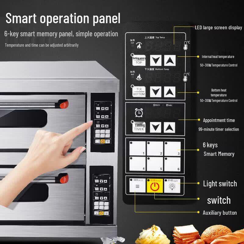 JPHZNB Commercial Electric Baking Oven