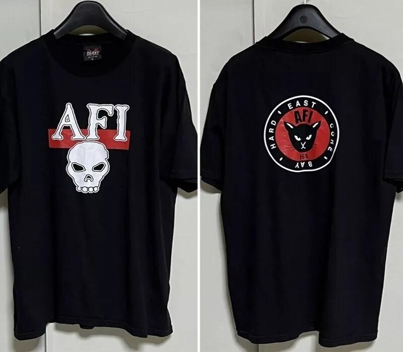 

AFI Band Say Hard East Core 2 Side Black Unisex T shirt Men Women S5XL Unisex T-Shirt M