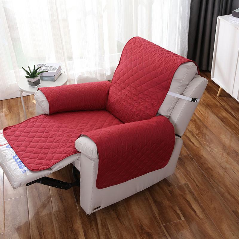 Waterproof Single Seat Sofa Cover Practical Durable Dustproof Protector Pet Scratch Resistant Slipcover for Armchair Furniture