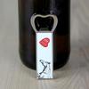 American Quarter Horse – Bottle opener with a horse, personalized fridge magnet bottle opener | Art-Dog