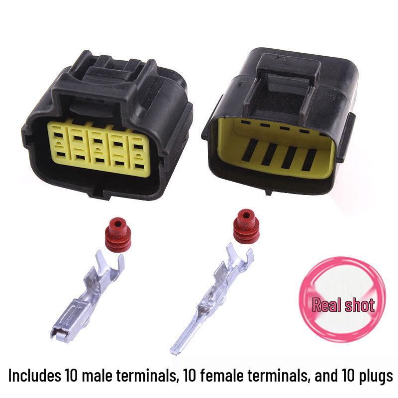 Conector Auto AMP1.8 Impermeabil ștecher 4 pini tată-mamă, cablaj 2P, 16 găuri DJ70216Y-1.8