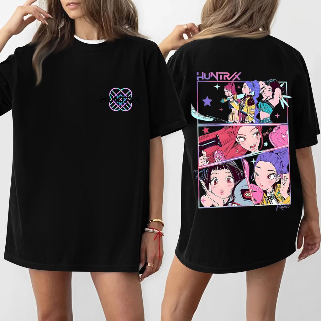 Women's Round Neck Printed Short-sleeved T-shirt Top