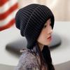 1Pieces Fashion Winter Warm Hats For Women Casual Stacking Knitted Bonnet Caps Men Hats Solid Color Hip Hop Mountaineering Scarf