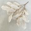 Leaves Flocking Cloth Wedding Bouquet Photography Styling Props Decor Home
