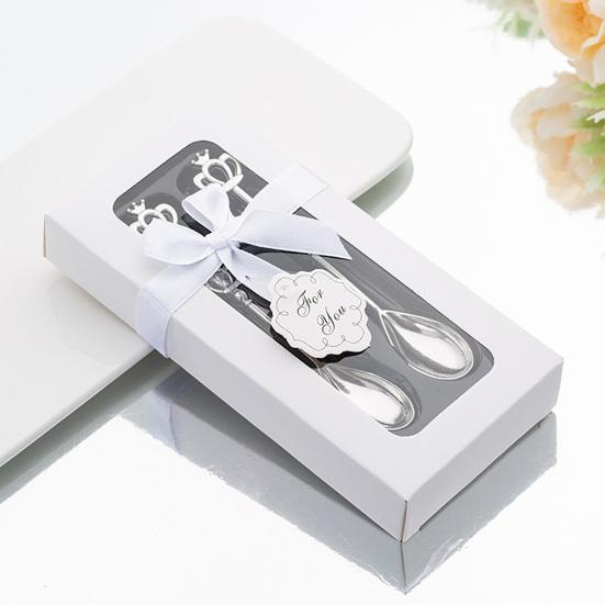 10Pcs Crown Drinking Spoon Set Elegant Wedding Gift Tea Party Souvenir Creative Novelty Crown Coffee Spoons