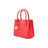 Michael Kors Crossbody Bag Mercer Letter Logo Pendant Pebbled Detachable Shoulder Strap Leather Tote Tote Shopping Hand-held Shoulder Medium Women's