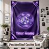 Custom Tapestry Wall Hanging, Austria Wien FC Personalized Name Text Home Wall Decor