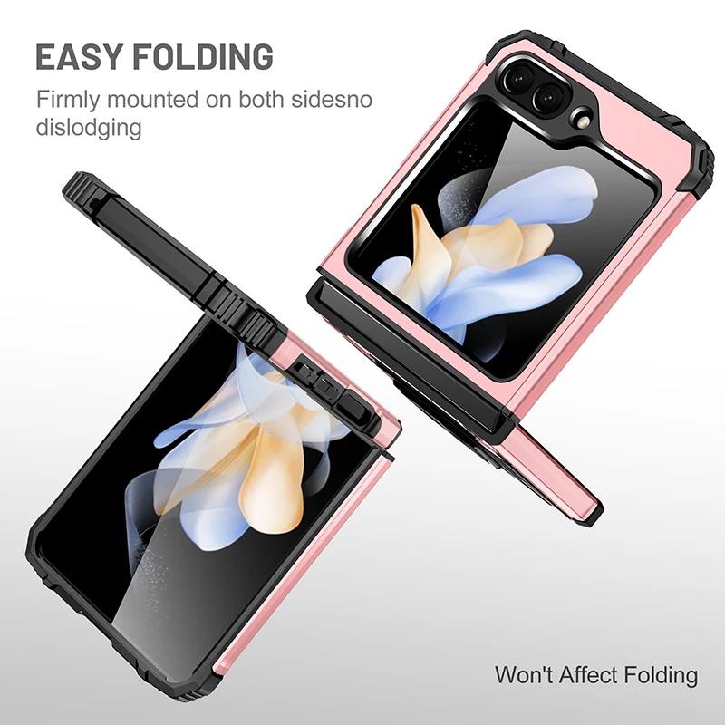 Für Samsung Z Flip5 flip6 flip 6 Anti-Fall Hartschalen-Cover Funda Hülle für Samsung Galaxy Z Flip 5 Flip5 Zflip5 5G Handy Tasche