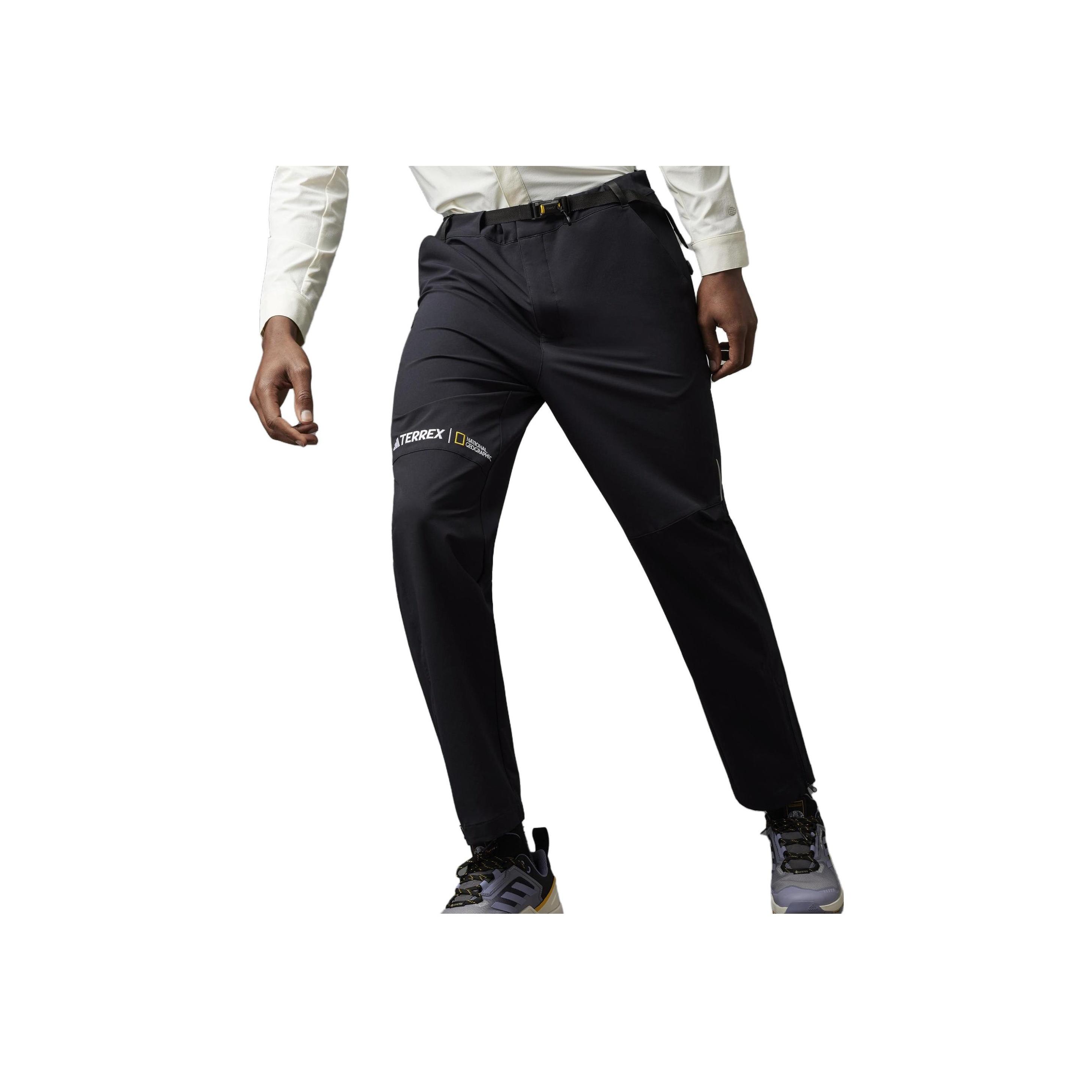 

Adidas Свободные спортивные брюки с вышитым логотипом, мужские, черные, IC1983 XXL