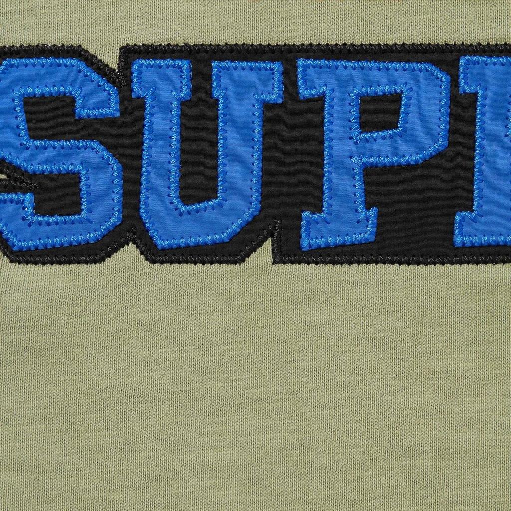 Supreme Satin Appliqué Short Sleeve Top SUP-SS25-023
