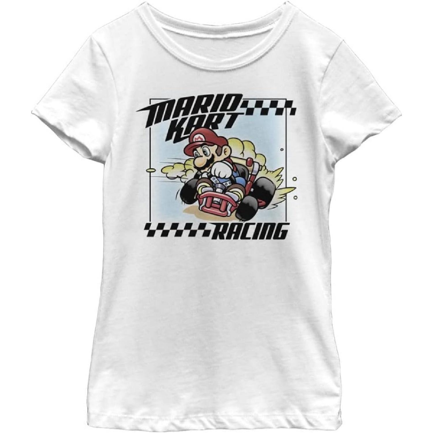 Nintendo Girl s Race Hard T-Shirt S