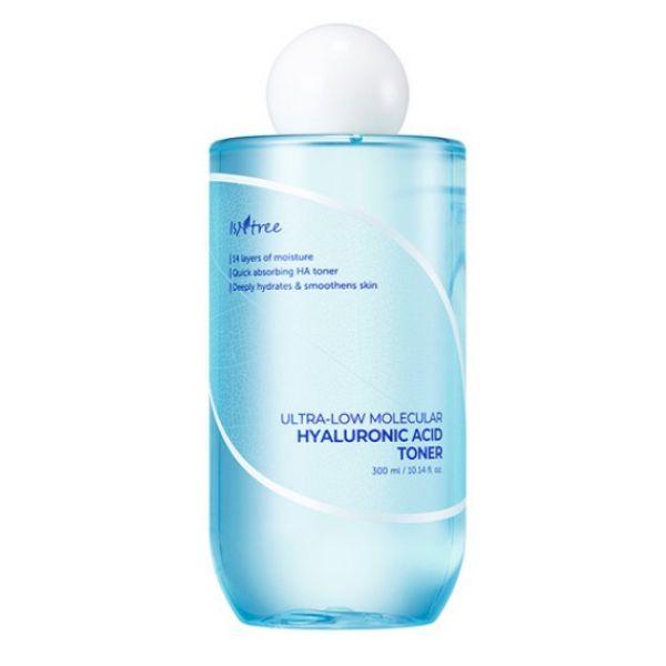 ISNTREE Ultra Low Molecular Hyaluronic Acid Toner, 300ml