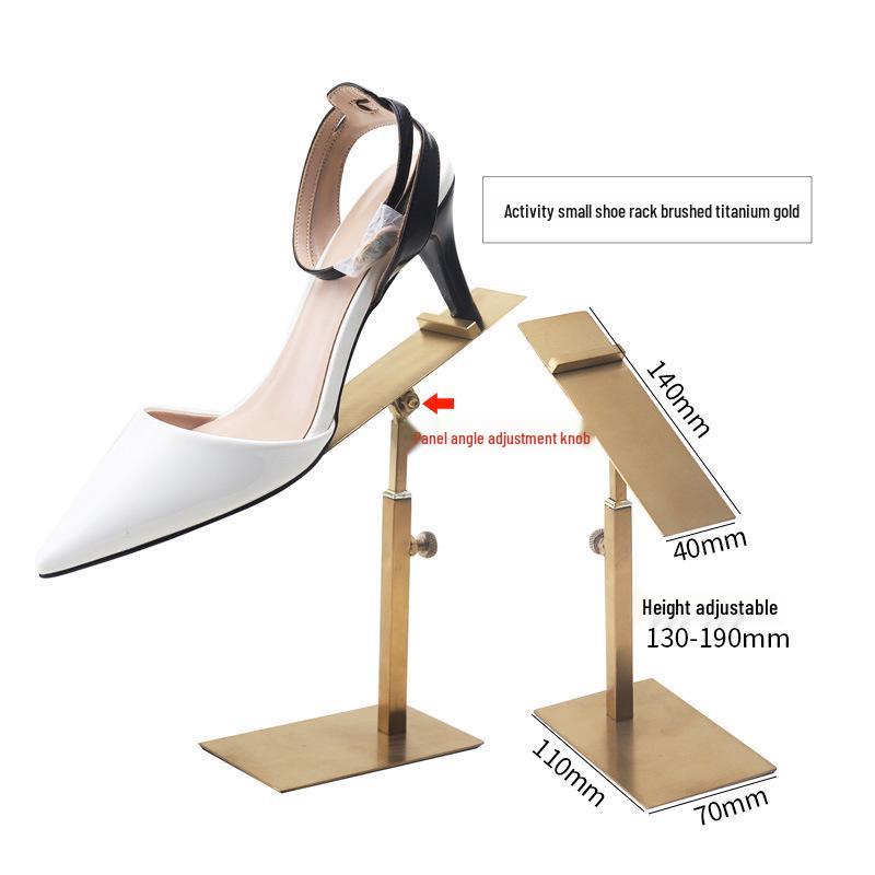 Adjustable Stainless Steel Shoe Display Stand