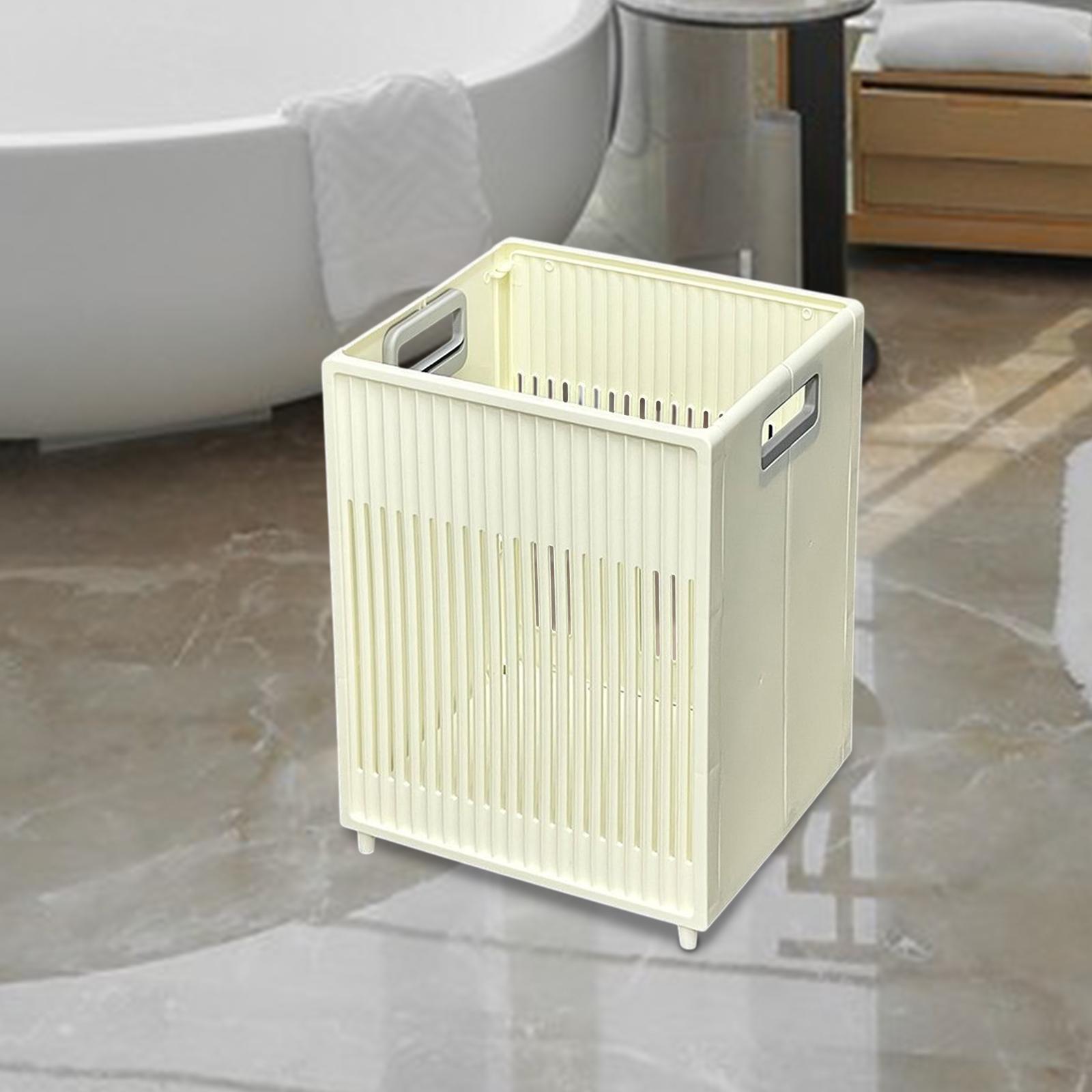 Laundry Basket Portable with Handles Storage Basket for Travel Indoor Dorm