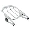 Motorcycle Two-Up Detachables Luggage Rack For Harley Touring Road King Street Glide Electra Glide 2009-2024