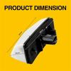 LED License Plate Light Rear Tag Lamp Assembly IP67 White For Toyota Venza 09-13