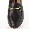 EVOL Women's Genuine Leather Round Bit Loafers IT8092 BLS 22.0 Cm