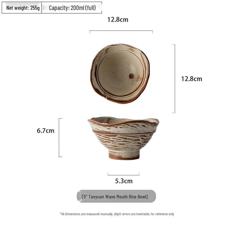WuTuo Grand Rivers and Mountains Ceramic Tableware