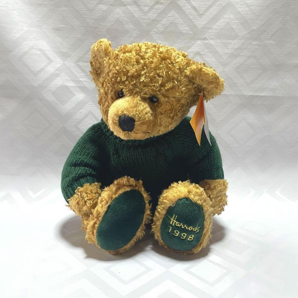 [USED] Harrods 1998 Year Bear with Box, Teddy Bear/Bear
