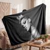 Warm Flannel BlanketP!nk Singer Soft Cozy Throw Blanket for Bedroom Couch