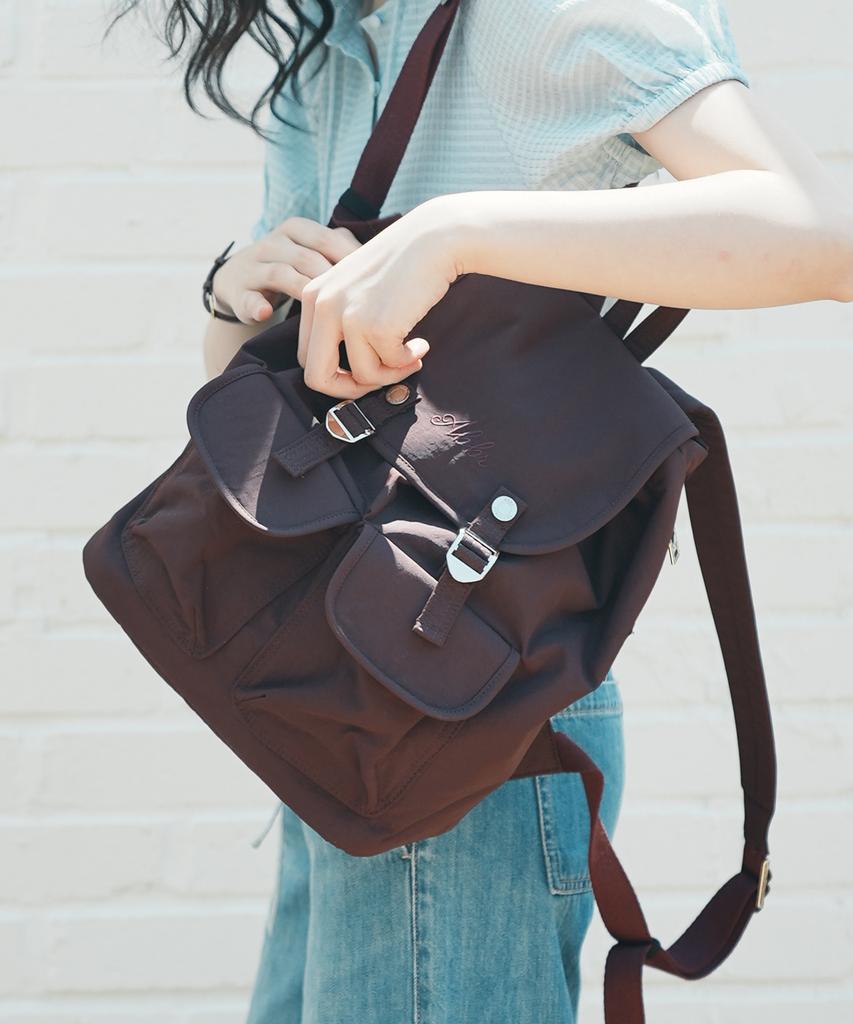 Abbr Classic Snap Mini Backpack_Matt Black