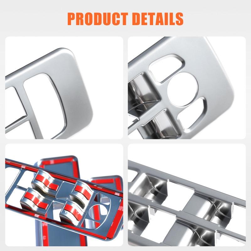 For Land Rover Discovery Sport 2015-2019 Car Window Lift Switch Button Control Panel Frame Cover Trim Interior Accessories