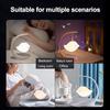 Wireless Buletooth Speaker Smart Night Light Colorful Led Music Lamp With Speaker Touch Control Portable For Bedroom Decoration USB AUX