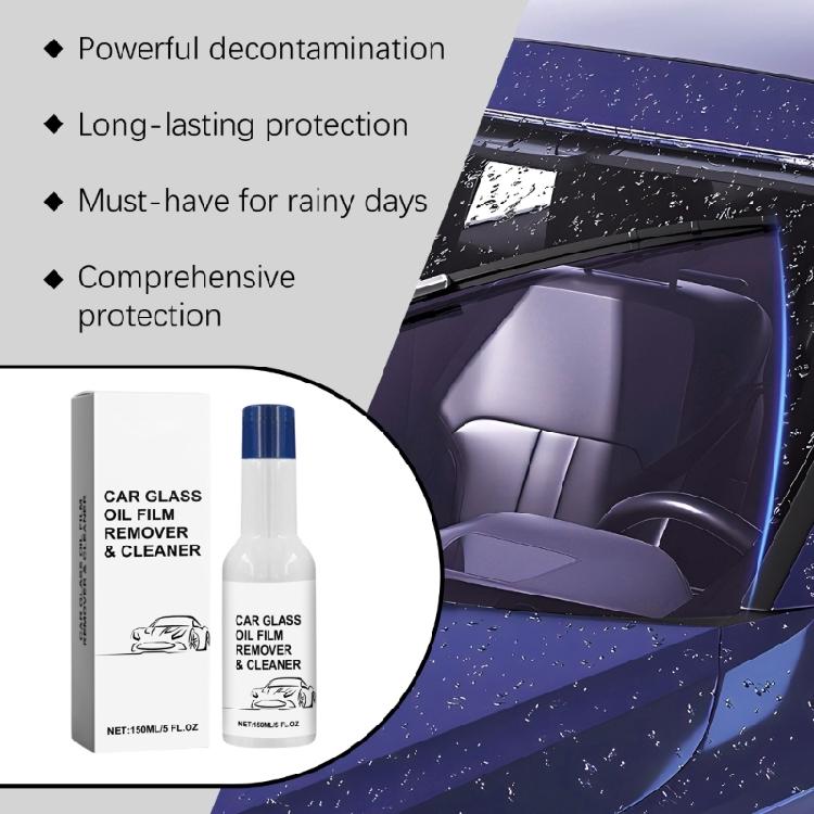 Automotive Glass Restoration Efficient Automotive Glass Oil Film Remover Automotive Glass Maintenance Sprays for Vehicle