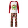 Family Matching Print Sets Pajamas Loungewear Outfits Family Matching Long Sleeve Tops+Pants Set