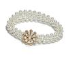 Meier Pearl waist chain - women's rhinestone embellished belt with large buckle
