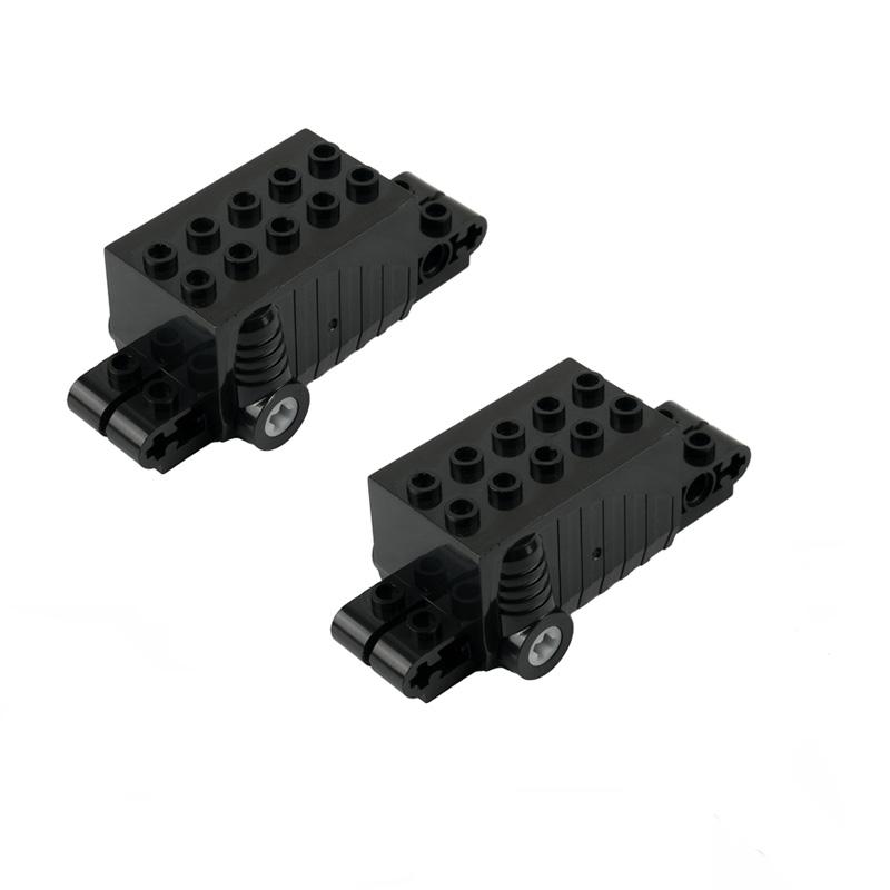 1PCS/2PCS/4PCS Small Rebound Box MOC Building Blocks Assembly Car Power Functions Pull-back Motor For Vehicle Toys Bricks Parts