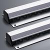 Kitchen Supplies Aluminum Alloy Ticket Holder Wall Mounted Space Saving Order Clip Smooth Anti-Oil Menu Clip Office