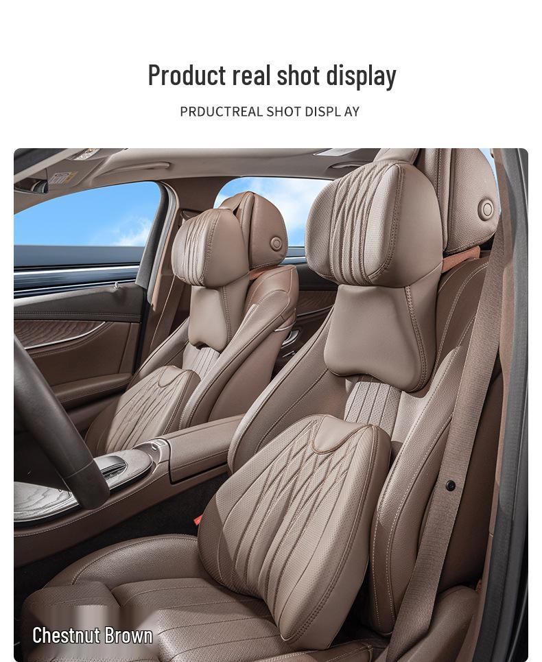 Hongqi Car Neck and Lumbar Support Cushion for HS5, HS7, H9, E-QM5, H5