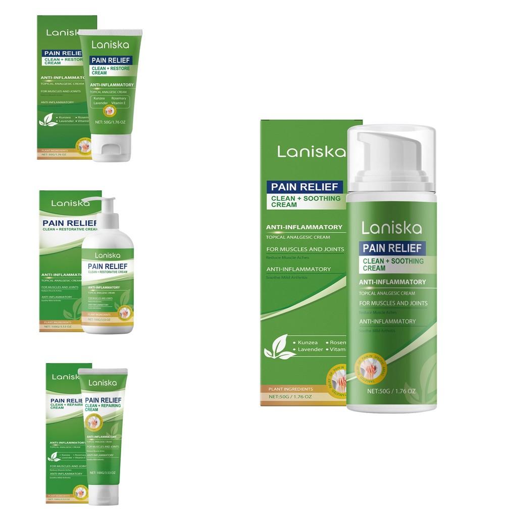 Laniska Gelenkpflege Serie Nährende Creme Für Gelenkkomfort Und Vitalität 100g Ideal Bei Schmerzen