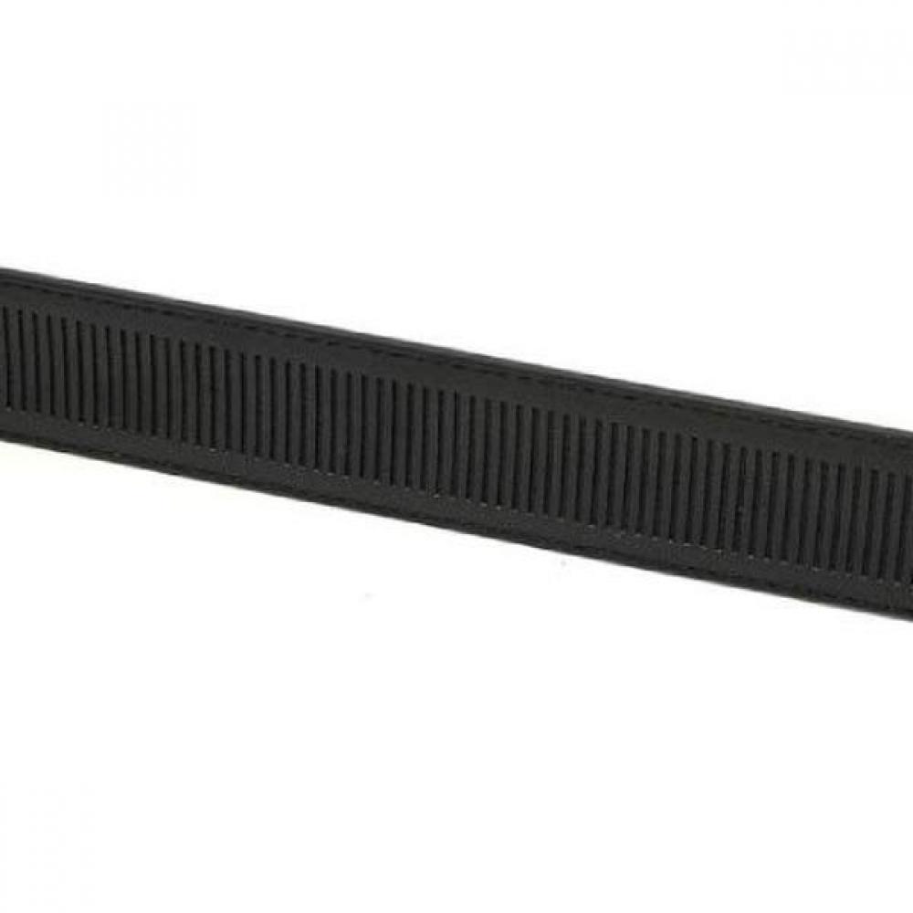 Daks Black Check Buckle Leather Automatic Belt Dbbe0f761bk