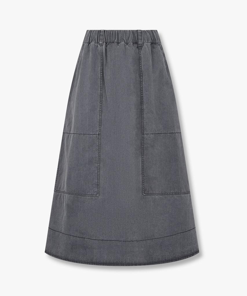 STUDIO TOMBOY Pigment Elastic Skirt_Navy 9176132971