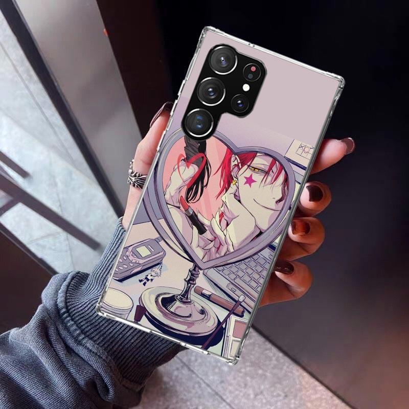 Huner X-Hunters Hisoka Phone Case For Samsung Galaxy S23 S24 S25 Edge S26 Ultra S22 + S21 Plus S20 FE Cover Silicone Print Shell